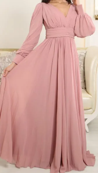 Long Dress فستان طويل